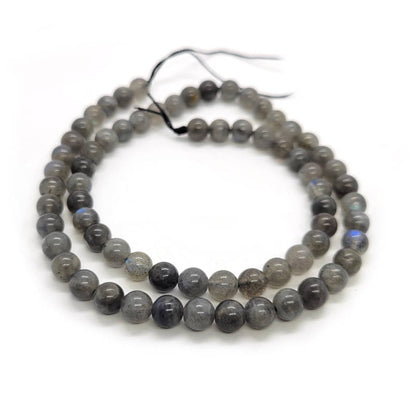 A Labradorite 6mm Round Beads