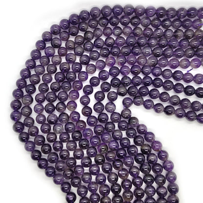 Amethyst 10mm Round Beads