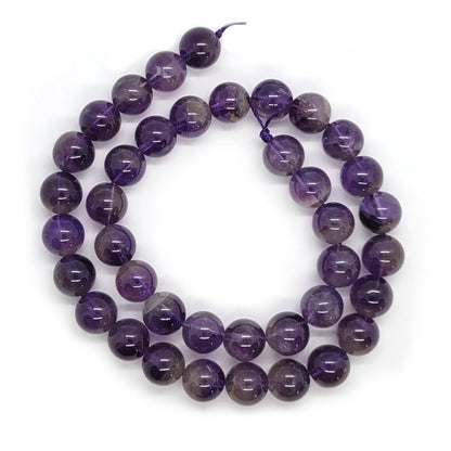 Amethyst 10mm Round Beads