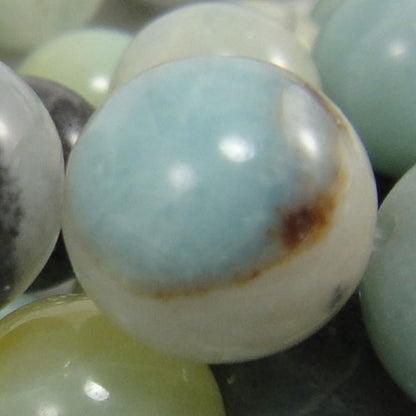 Multicolour Amazonite 10mm Round Beads