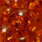 Imitation Amber 4mm Round Beads