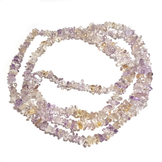 Ametrine 3x5mm Chip Beads