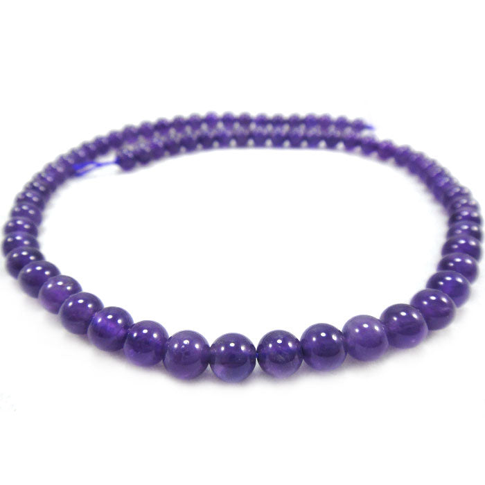 Amethyst 6mm Round Beads