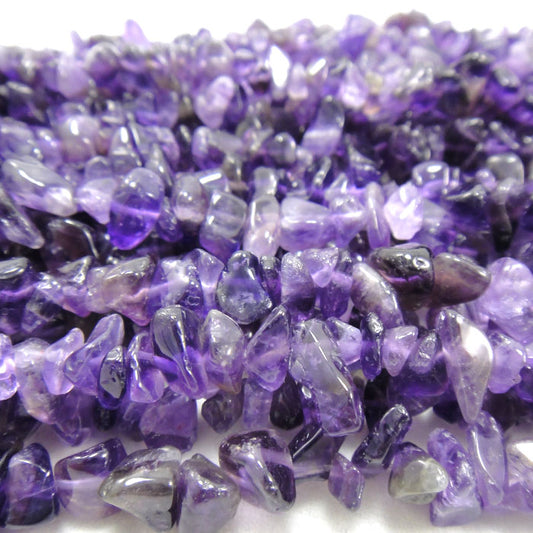 Amethyst Chip Beads