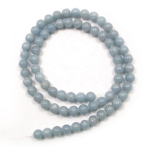 Angelite 6mm Round Beads