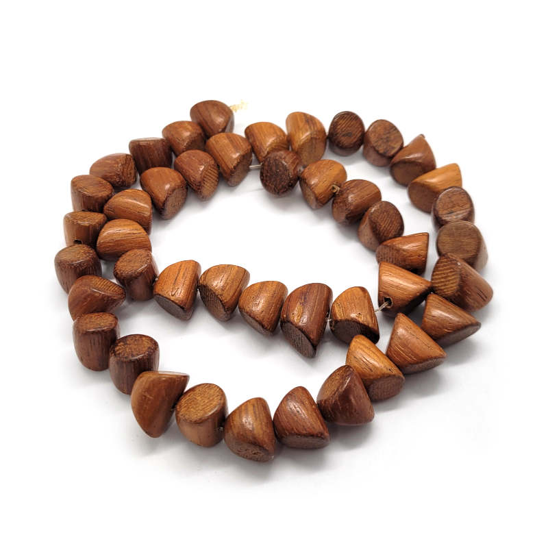 Bayong Small Nugget Wood Beads