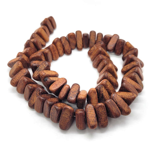 Bayong Triangle Wood Beads 