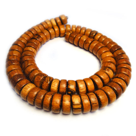 Bayong Pucalet 10x5mm Wood Beads