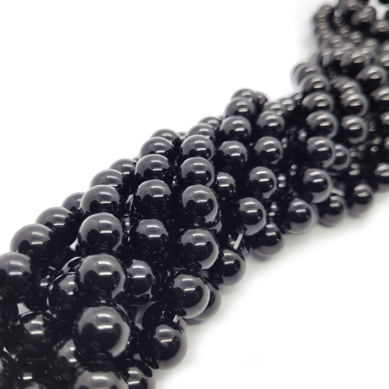 Black Obsidian 10mm Round Beads