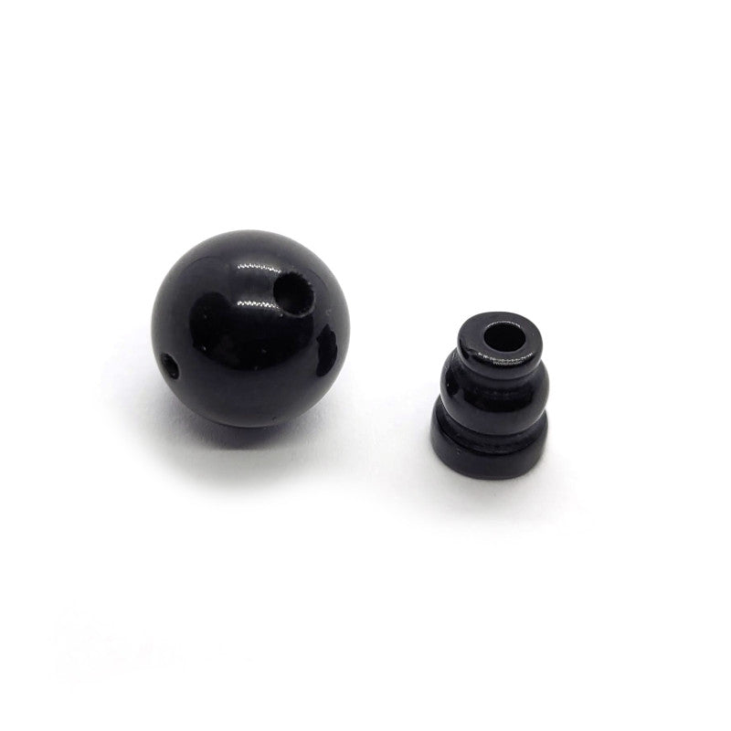 Black Onyx Guru Bead 10mm