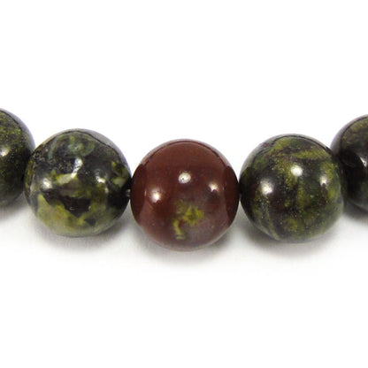 dragon blood jasper  10mm Round Beads