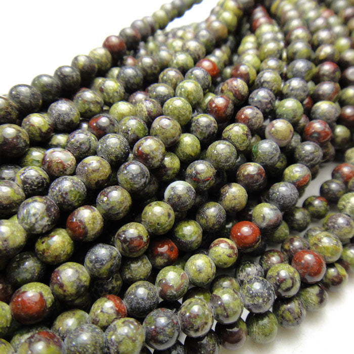 Dragon Blood Jasper 4mm