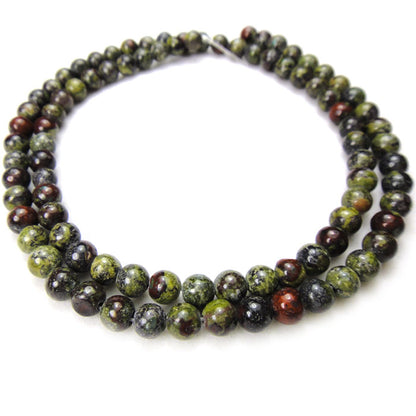 Dragon Blood Jasper 4mm