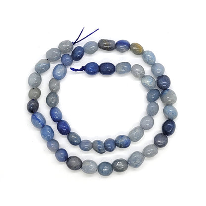 Blue Aventurine Small Nuggets Beads 8mm