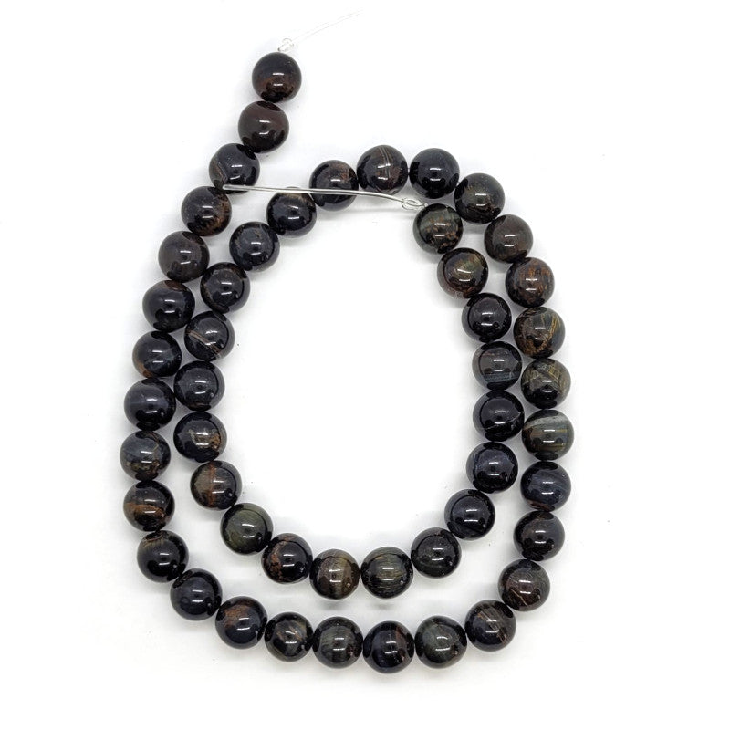 Blue Tiger Eye 8mm Round Beads