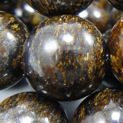 Bronzite 10mm Round Beads