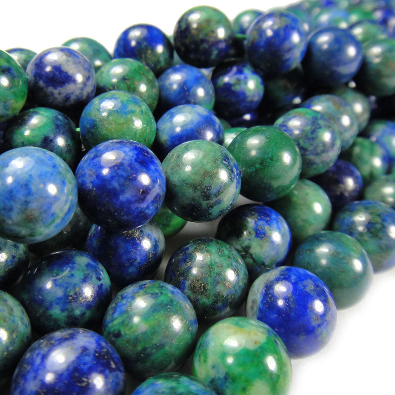 Chrysocolla 10mm Round Beads