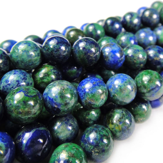 Chrysocolla 8mm Round Beads