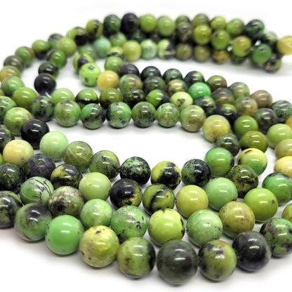 Chrysoprase 10mm Round Beads