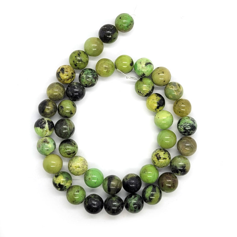 Chrysoprase 10mm Round Beads