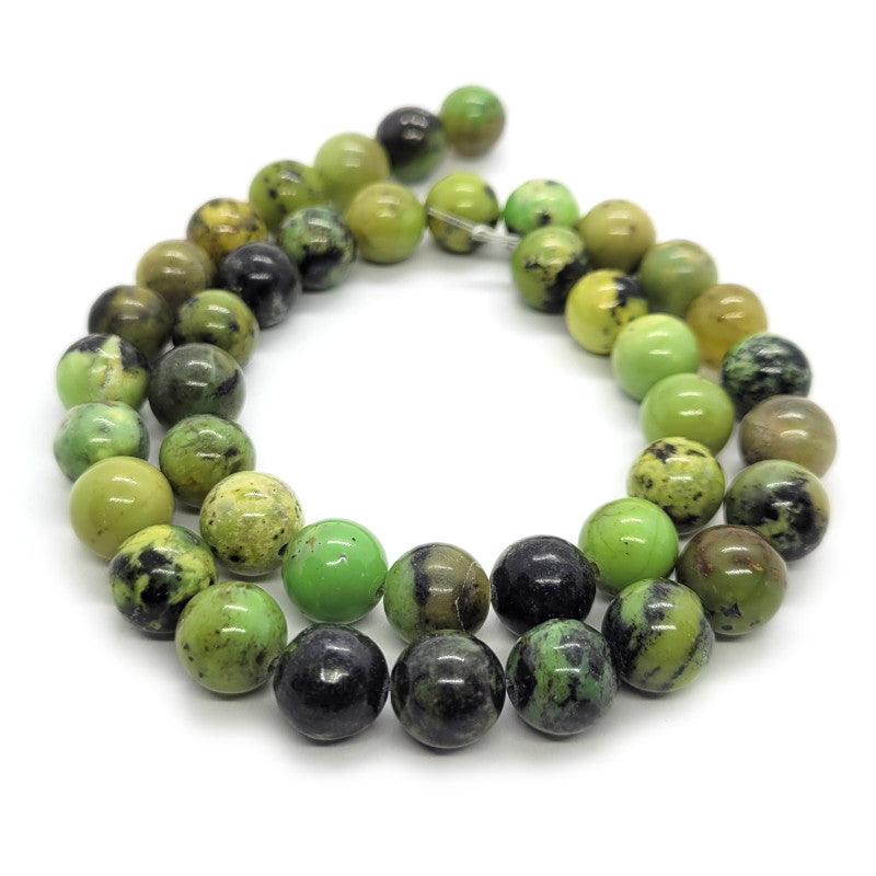 Chrysoprase 10mm Round Beads