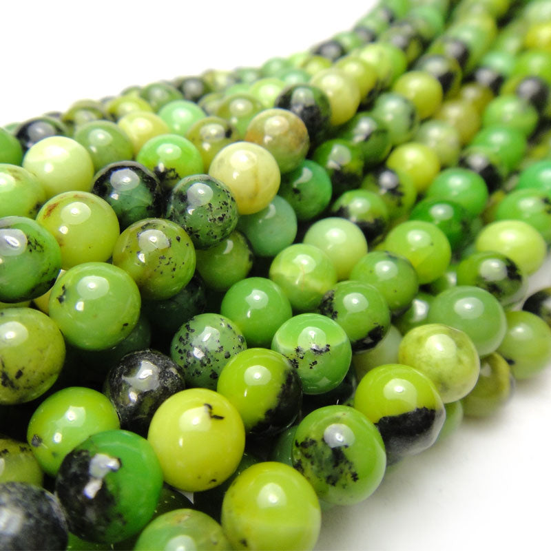 Chrysoprase 6mm Round Beads