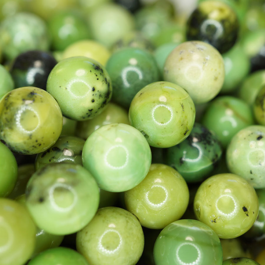 Chrysoprase 10mm Round Beads