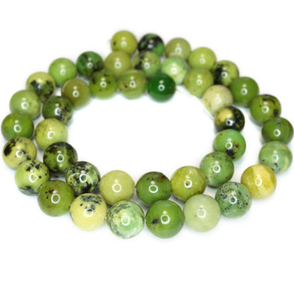 Chrysoprase 10mm Round Beads