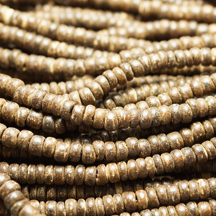 Coco Natural Brown Wood Beads