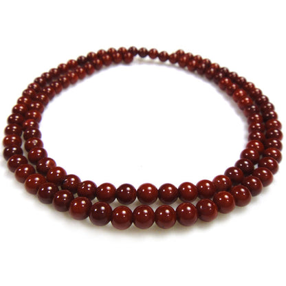 Red Coral 4mm Round Beads