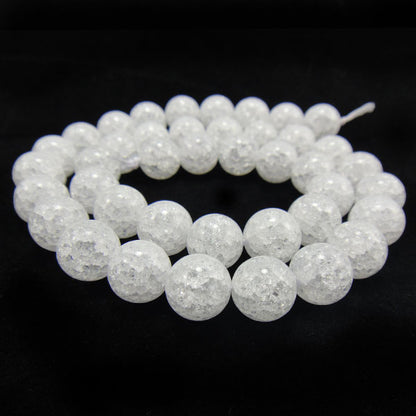 Cracked Glass 10mm Beads