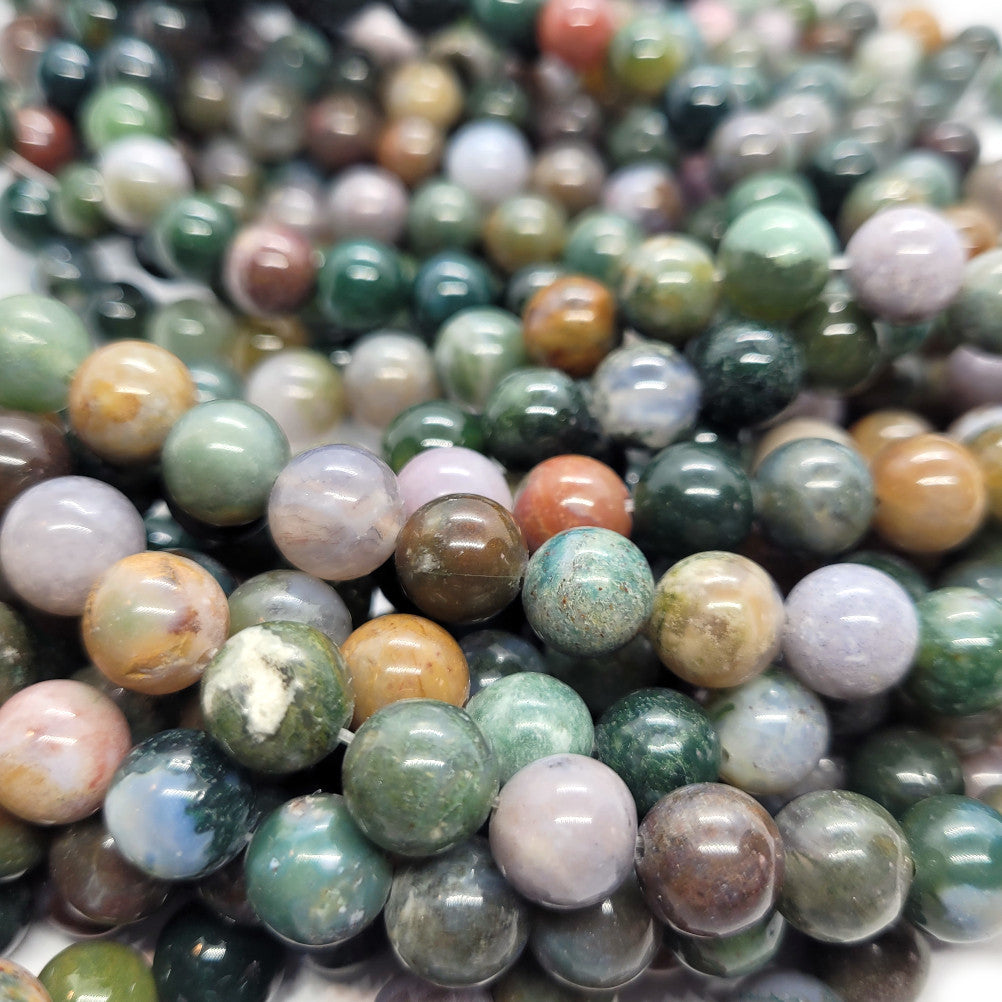 Fancy Jasper Round 10mm Beads