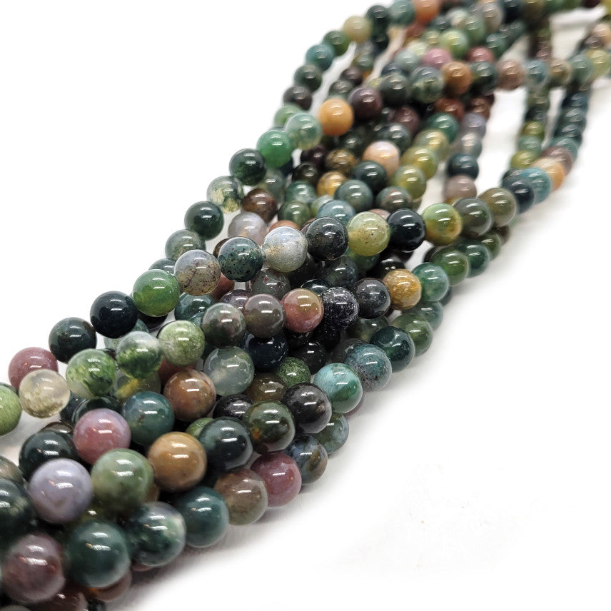 Fancy Jasper Round 6mm Beads