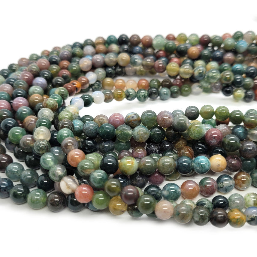 Fancy Jasper Round 6mm Beads