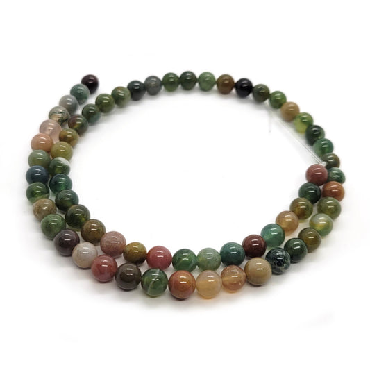 Fancy Jasper Round 6mm Beads