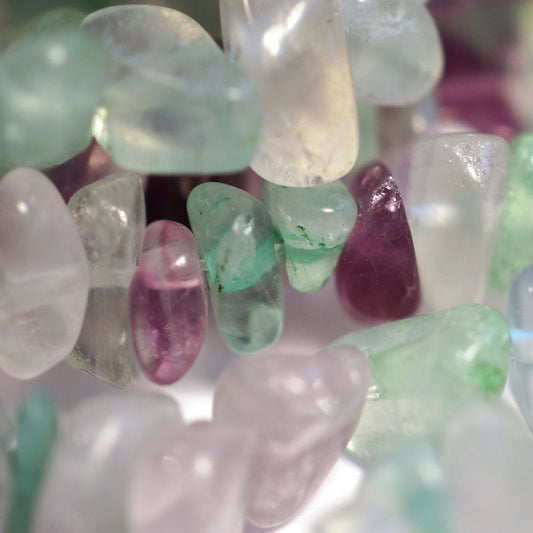 Fluorite Chip Beads 