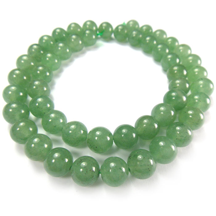 Green Aventurine 8mm Round Beads