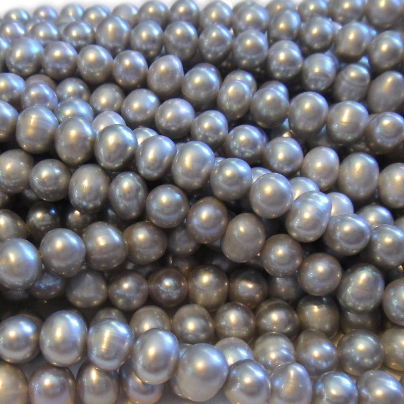 Freshwater Potato Pearl Grey