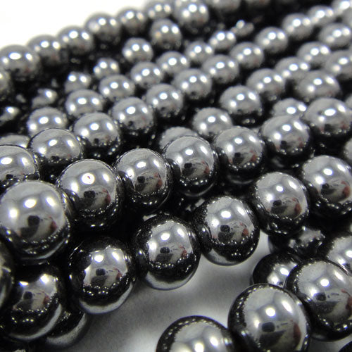 Hematite 6mm Round Beads