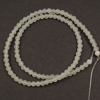 Xingjiang Jade 4mm Round Beads