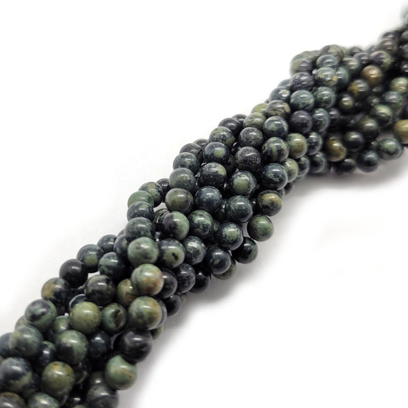 Kambaba Jasper 4mm Round Beads