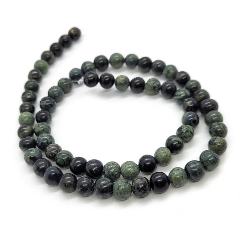 Kambaba Jasper 6mm Round Beads