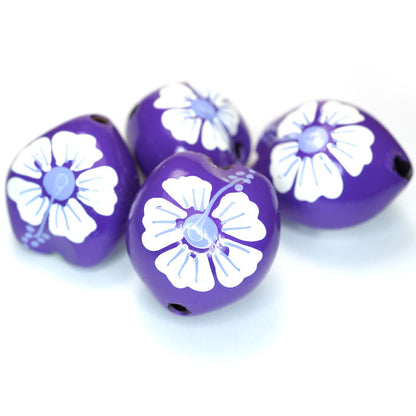 Kukui Nut Lavender With Flower (Pack 4)