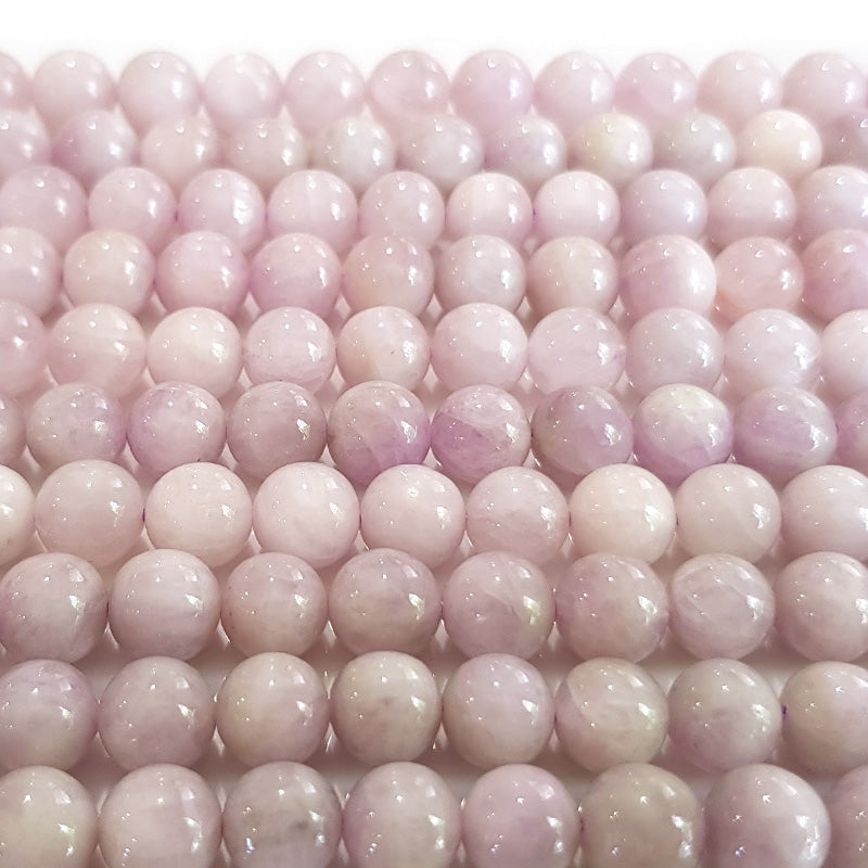 Kunzite 8mm Round Beads