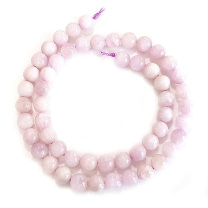 Kunzite 8mm Round Beads