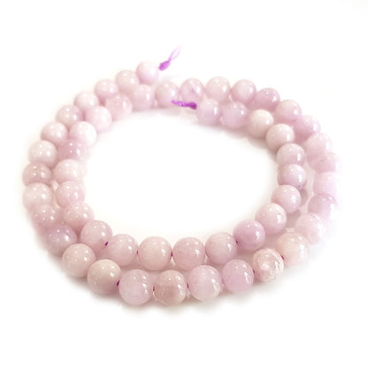 Kunzite 8mm Round Beads