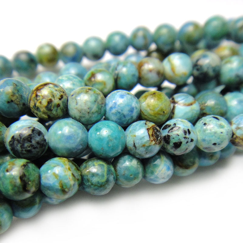 Larimar 4mm Round Beads