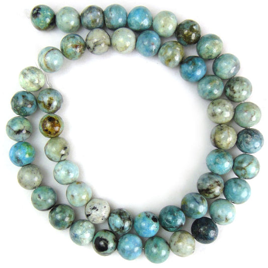 Larimar 8mm Round Beads 