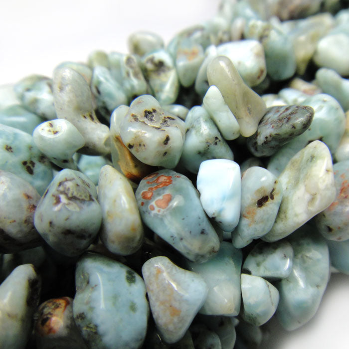 Larimar Chip Beads