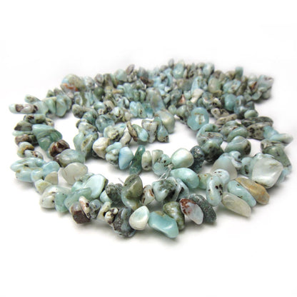 Larimar Chip Beads